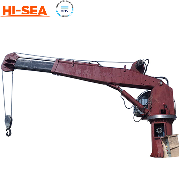 Telescopic Boom Marine Crane